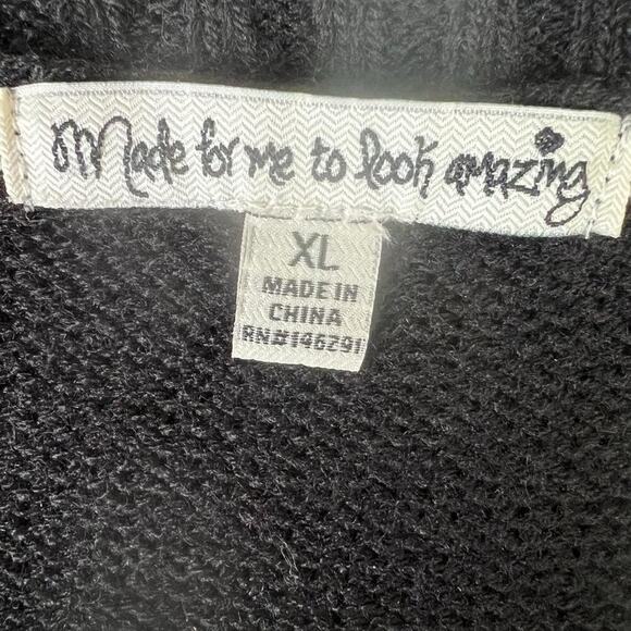 Made for Me to Look Amazing, women's XL sweater dress with detachable belt - Picture 4 of 7